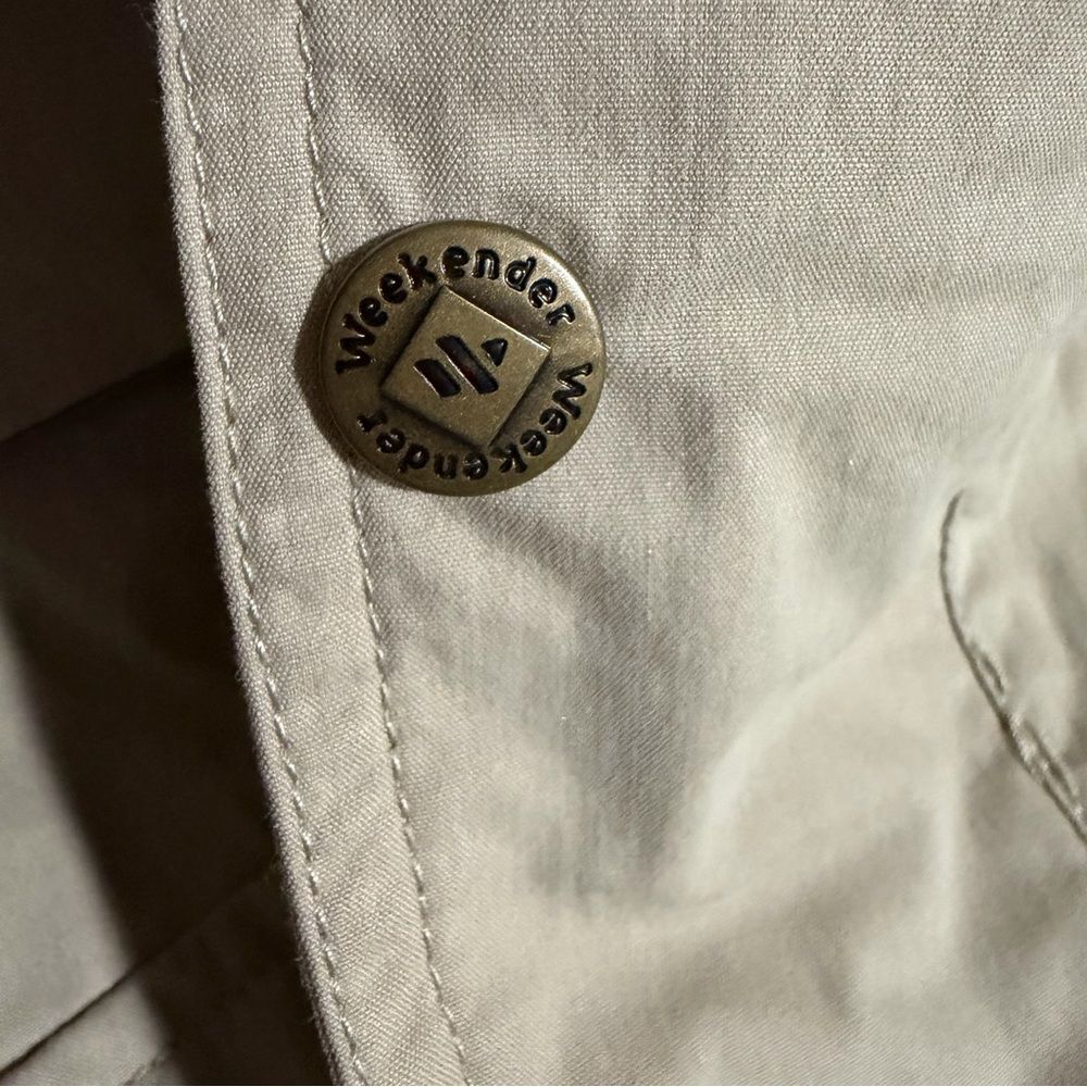 Weekender Convertible Jacket Traveler Adventure Series Khaki/Tan Mens Size Large - Picture 12 of 16